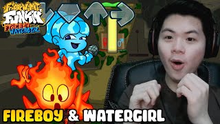 TRY HARD GAMING DI 5 KEY amp 7 KEY  VS Fireboy amp Watergirl  Friday Night Funkin [upl. by Irtimd373]