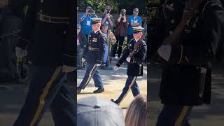 Tomb of the unknown Soldier changing of the guard [upl. by Enutrof]