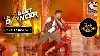 Himanshu और Sadhwi ने डाला अपने Romantic Performance में Bollywood का तड़का  Indias Best Dancer [upl. by Byron961]