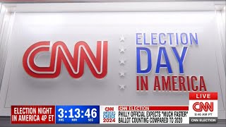 CNNs 2024 Election Day Coverage  12pm to 6pm No Commercials [upl. by Rysler]