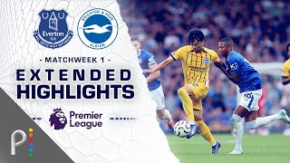 Everton v Brighton  PREMIER LEAGUE HIGHLIGHTS  8172024  NBC Sports [upl. by Cecil]