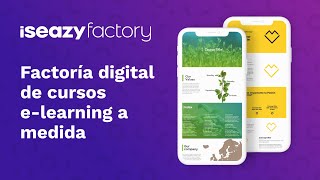 isEazy Factory – La factoría digital de cursos elearning a medida [upl. by Aineles]