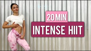 20 Min intense hiit Workout  Extreme Hiit Cardio All Standing  Burn Belly Fat amp Lose Weight Fast [upl. by Ttenaej434]