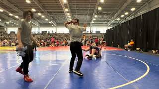 5252024 Exhibition Kamil Johnson vs Doughgirls NHSCA National Duals [upl. by Tyree]