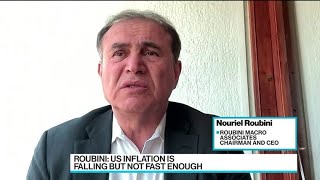 Roubini Sees Hard Landing From Feds Mission Impossible [upl. by Undry806]