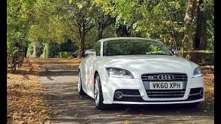 2010 Audi TTS Quattro Coupe 8J Manual  Ibis White Condition and Spec Review [upl. by Soma]