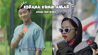 Kdrama Funny Moments  Kdrama Komik Anlar try not to laugh [upl. by Llerahs]