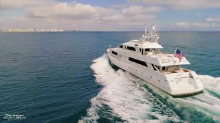 SHOWTIME 125 Broward Yacht Walkthrough 3675000 [upl. by Jones]