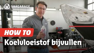 Zo vul je zelf koelvloeistof bij [upl. by Ahsimac]