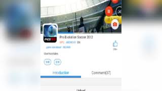 COMO DESCARGAR PES 2012 PARA ANDROID [upl. by Waylan]