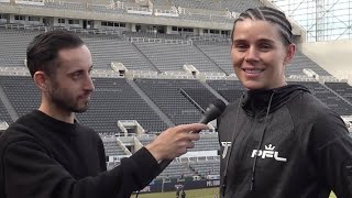 Savannah Marshall Post WeighIn Claressa Shields is in my sights Mirela Vargas is in my way [upl. by Perkoff]