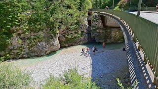 KRANJSKA GORA SLOVENIA 🇸🇮 JASNA LAKE IN THE MIDDLE OF MOUNTAINS OF JULIAN ALPS [upl. by Hebrew]