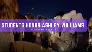 Students honor Ashley Williams [upl. by Jeannette]