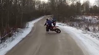 2013 Эндуро пробеги Зима Клип Enduro Winter Clip [upl. by Kall]