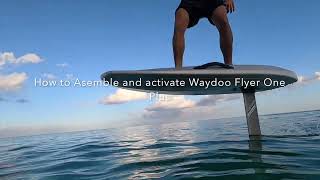 How to Assemble amp Activate Waydoo Flyer One Plus [upl. by Howenstein]