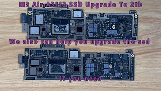 2024 year M3 Macbook Air A3113 Upgrade Ssd to 2Tb m1 m2 m3 all model ssd Upgrade to 1tb 2tb 4tb 8tb [upl. by Hertz682]