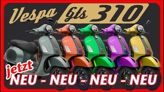 ab Oktober die neue Vespa GTS 310 [upl. by Afatsom]