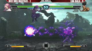 KOF13 Top 16 MCZ DRS MastaCJ vs LDA Bala  FR XV  Road to Evo 2012 [upl. by Ilrebmik]