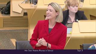 Ministerial Statement Mobile Phones and Behaviour and Relationships in School  3 September 2024 [upl. by Ahsetal]