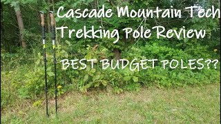 Cascade Mountain Tech Trekking Pole Review [upl. by Seen361]