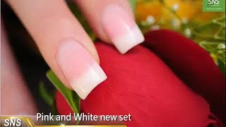 SNS Nail  Signature Nail Systems How to do Pink amp White dipping powder Dip it instruction 1 [upl. by Floridia]