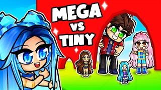 MEGA vs TINY in Roblox [upl. by Edras]