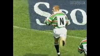 James Ferris 95 metre individual try vs Barbarians [upl. by Mani]