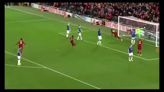 Luckiest goal ever Liverpool vs Everton 10 [upl. by Rosalia]