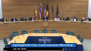 City Commission Meeting July 16 2024 [upl. by Lattimer]