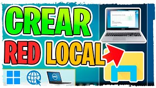 Como Crear una Red Local Windows 10 ✅ [upl. by Flory]