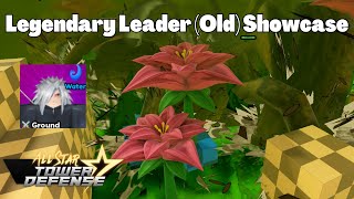 Legendary Leader Old Showcase Madara Old Naruto Shippuden All Star Tower Defense ASTD [upl. by Natassia]