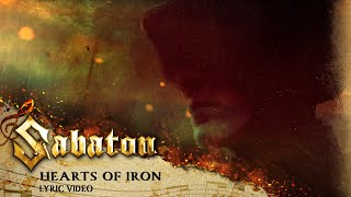 SABATON  Hearts Of Iron Official Lyric Video [upl. by Nivi]