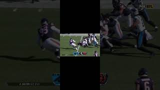 HUGE HIT TREMBLE VS brisker carolinapanthers chicagobears nflhits nfl [upl. by Vish]