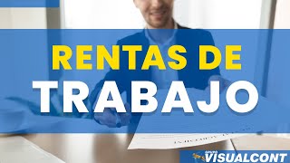 🥇 RENTAS DE TRABAJO  4TA Y 5TA CATEGORÍA 👉  SOFTWARE CONTABLE GRUPOVISUALCONT [upl. by Theresa530]