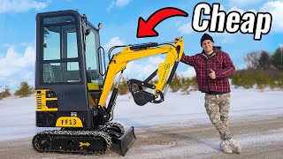 Temu Mini Excavator Testing [upl. by Sarina]