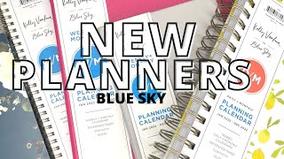 NEW PLANNERS  BLUE SKY  FLIP THROUGH [upl. by Itin]