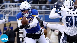 South Dakota State vs Villanova 2023 FCS playoffs quarterfinal highlights [upl. by Nrobyalc]