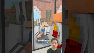 VinhMC đúng là đưa con quậy phá minecraft vinhmc funny minecraftanimation [upl. by Casteel]