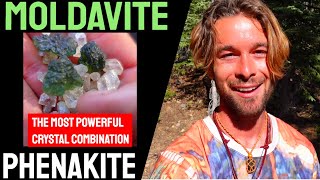 Phenakite amp Moldavite MOST POWERFUL Crystal Combo In The World synergy 12 [upl. by Martinson]