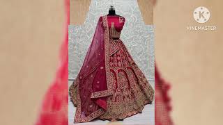 Latest bridal Lehenga Designs 2024  लहंगे के शानदार new डिज़ाइन  Lehenga Choli Designredcolour [upl. by Marje962]