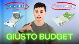 come calcolare il BUDGET da investire nel MARKETING [upl. by Sucitivel643]