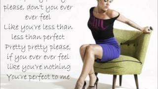 Pink  Perfect with lyrics [upl. by Blythe]