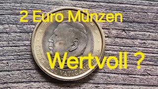 2 Euro Münzen wertvoll [upl. by Asoral616]