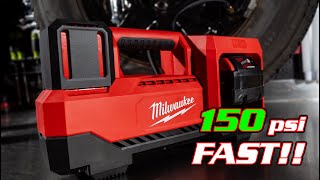 Milwaukee 2848 M18 Inflator Video [upl. by Quartana]