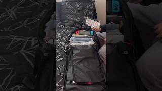 Tomtoc Travel Backpack 40L travelvlog travel foryou explore youtubeshorts edc [upl. by Nialb463]