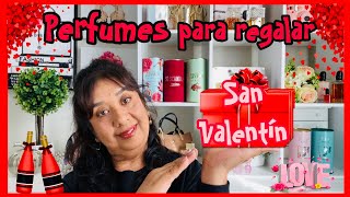 🔴Top 8 Los mejores PERFUMES para regalar a una mujer en SAN VALENTÍN 2024🥰♥️  top perfume favs [upl. by Eelanaj]