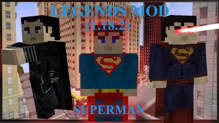 SUPERMAN POWERS amp ABILITIES  Legends Mod 1182 [upl. by Frankie171]