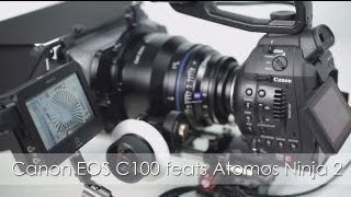 Canon EOS C100 feats Atomos Ninja 2 engl [upl. by Tompkins]