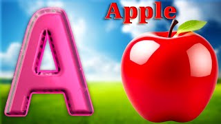 3D Animation Alphabet ABC Train song for children [upl. by Nonnaihr]