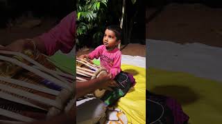 pakhwajplayervikasbelukar pakhawajvadan ।Rehearsal time ।small pakhwaj player [upl. by Airamak]